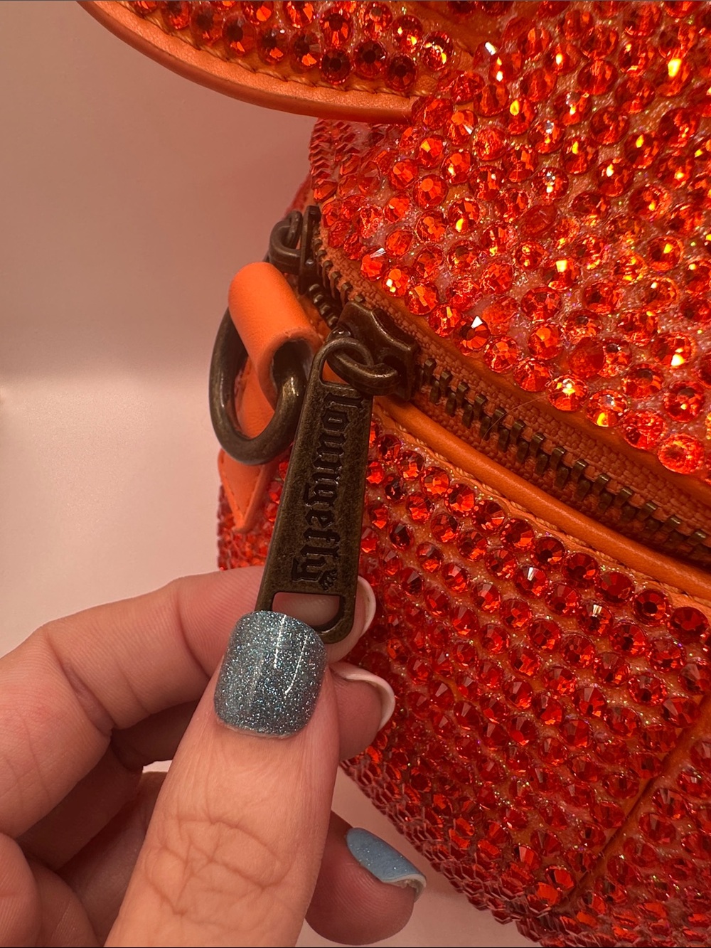 Loungefly Embellished Micky Pumpkin Bag - Picture 3 of 10